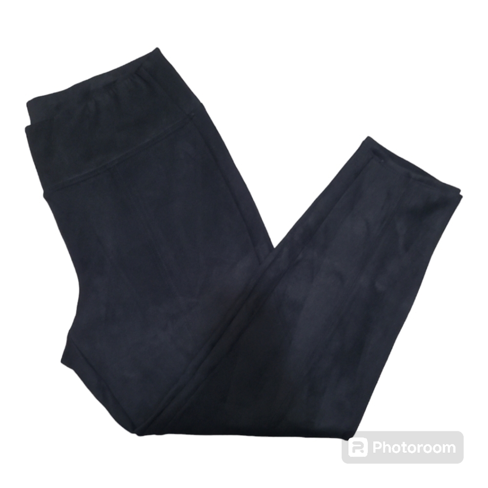 J. Jill Wearever Collection Smooth Faux Suede Ankle Leggings/Pants Sz Large - Picture 3 of 15